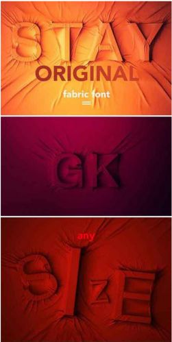 CreativeMarket - Fabric Font