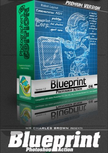 GraphicRiver - Blueprint Photoshop Action - Photographers Edition