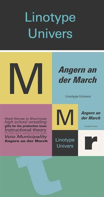 Linotype Univers Font Family
