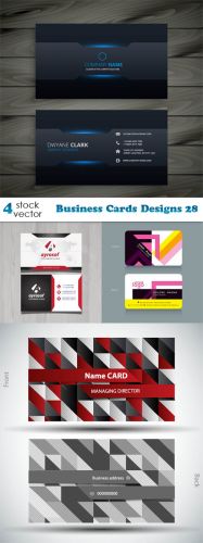 Vectors - Business Cards Designs 28