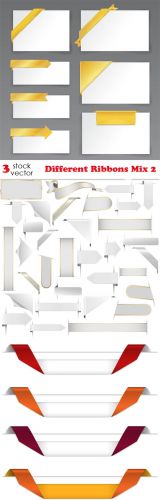 Vectors - Different Ribbons Mix 2