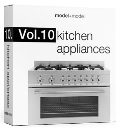 model+model: Vol.10 Kitchen appliances 3d models