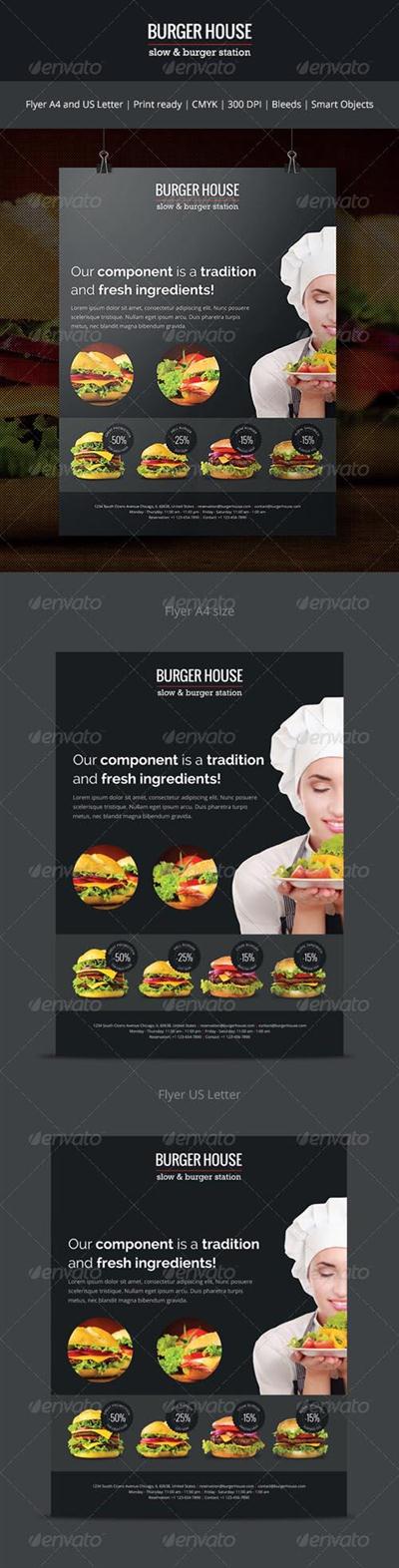 Burger House - Flyer 7059620
