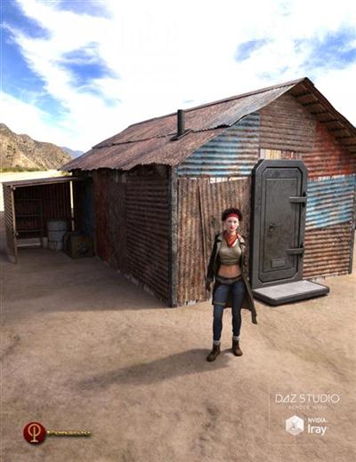 DAZ3D - Post Apocalyptic Shelter