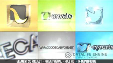 Simple 3D Logo - Project for After Effects (Videohive)