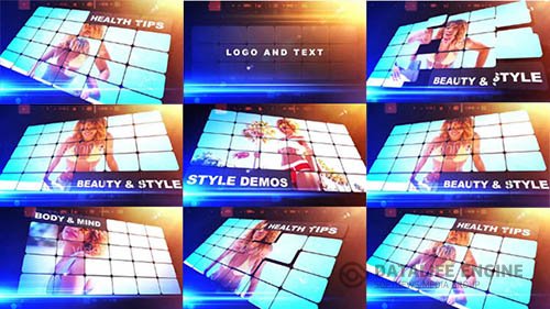 Style Grid - After Effects Template
