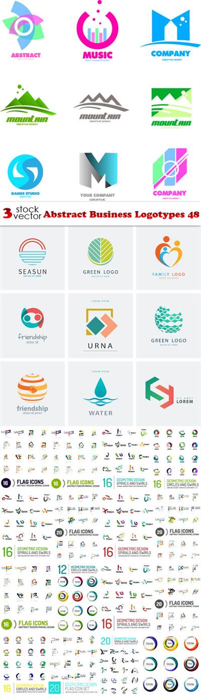 Vectors - Abstract Business Logotypes 48