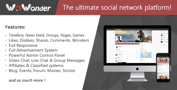 WoWonder v1.5.2 - The Ultimate PHP Social Network Platform