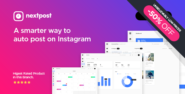 Nextpost Instagram v3.0.4 - Instagram Auto Post & Scheduler