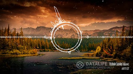Clean Audio Spectrum Music Visualizer - Project for After Effects (Videohive)