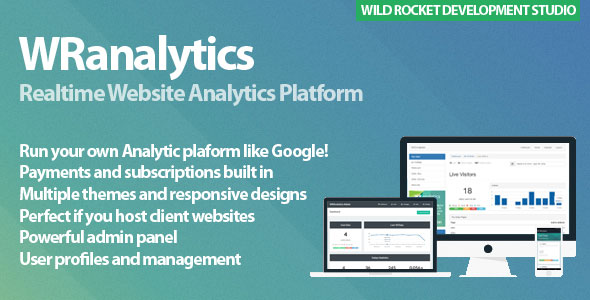 WRanalytics - Realtime, Multiuser Website Analytics Platform