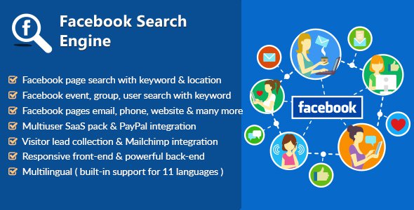 Facebook Search Engine – Lead Collector & SaaS