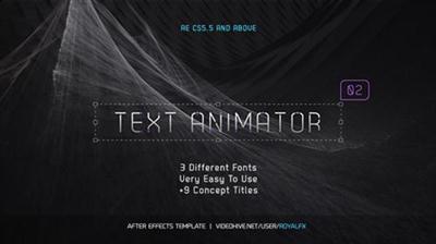Text Animator 02: Stylish Clean Titles - Project for After Effects (VideoHive)