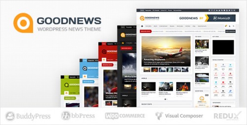 Nulled Goodnews v5.8.5.1 - Responsive WordPress News Magazine  