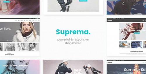 Nulled Suprema v1.3 - Multipurpose eCommerce Theme logo