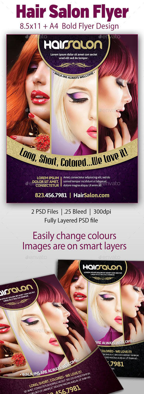 Hair Salon Flyer