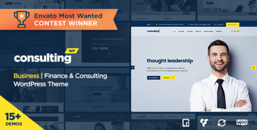 Nulled Consulting v3.4 - Business, Finance WordPress Theme download