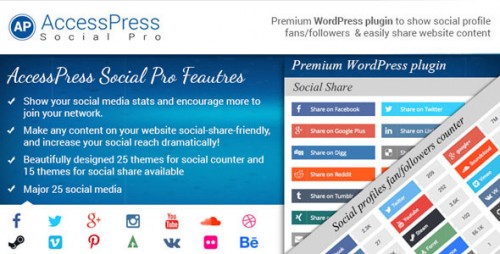 Nulled AccessPress Social Pro v1.3.1 - WordPress Plugin program
