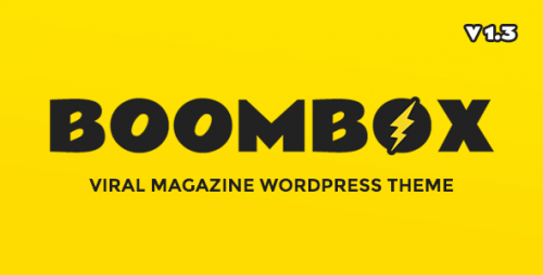 Nulled BoomBox v1.3.9 - Viral & Buzz WordPress Theme product photo