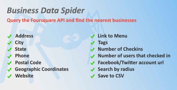 Business Data Spider
