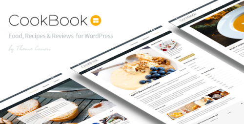 Nulled CookBook v1.9 - Food Magazine Blog cover