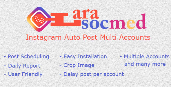 LaraSocMed - Instagram Auto Post Multi Accounts