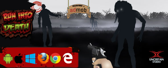 Run Into Death - HTML5 Shooter Game