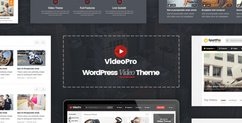 Nulled VideoPro v1.3.1 - Video WordPress Theme  