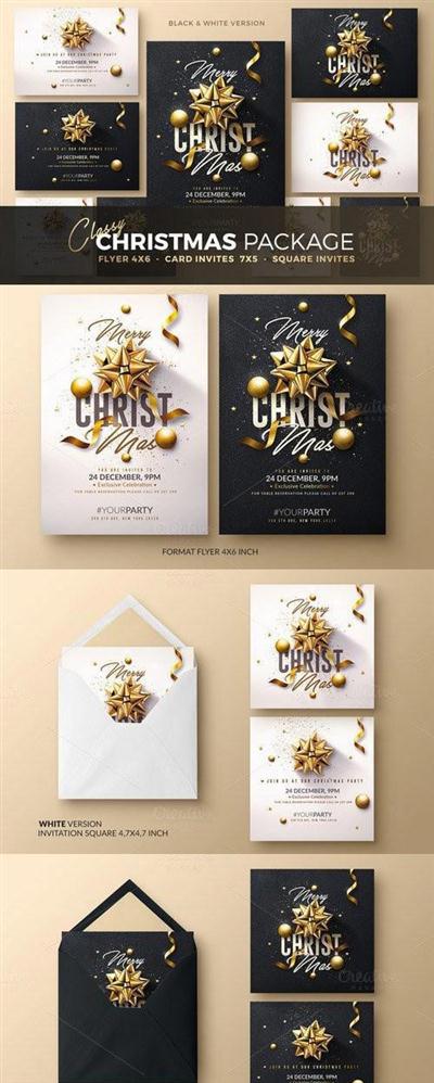 Christmas Invitation - Psd Package - 1036898