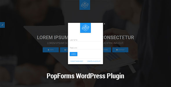 PopForms | Material Design Responsive Bootstrap Modal Form Set