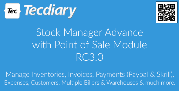 Stock Manager Advance with Point of Sale Module v3.0.2.23