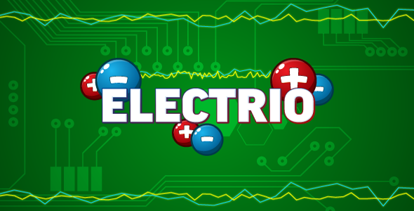 Electrio - HTML5 logic game. Construct 2 (.capx)