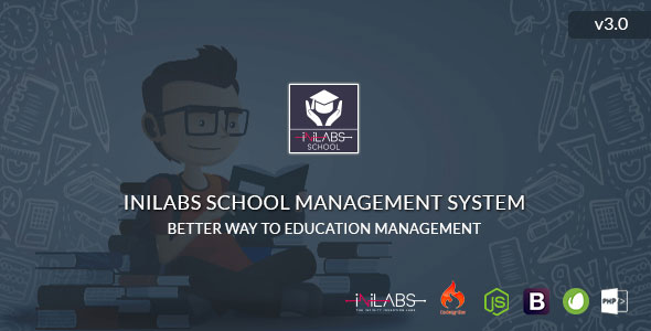 Inilabs School Management System Express v3.0