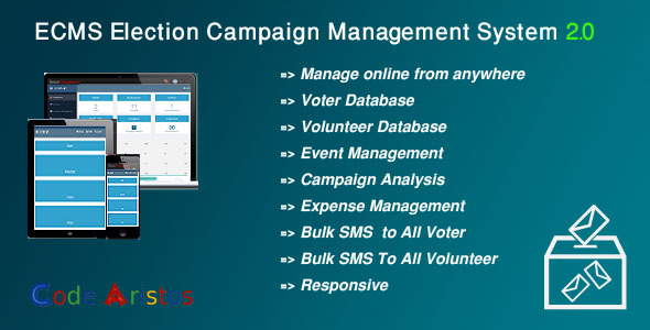 ECMS - Election Campaign Management System