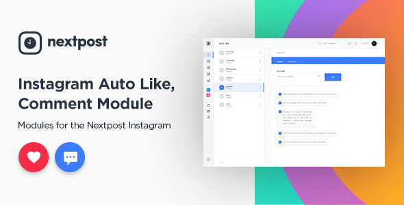 Instagram Auto Like & Comment Modules for Nextpost Instagram
