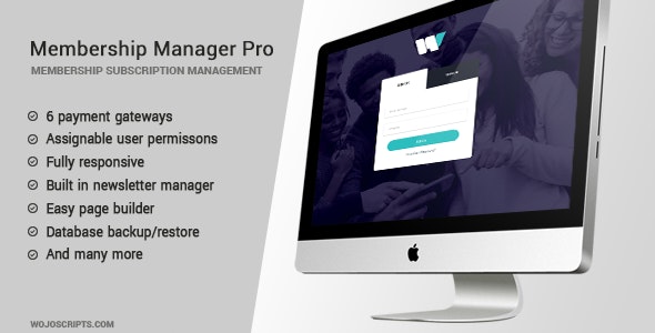 Membership Manager Pro v4.10