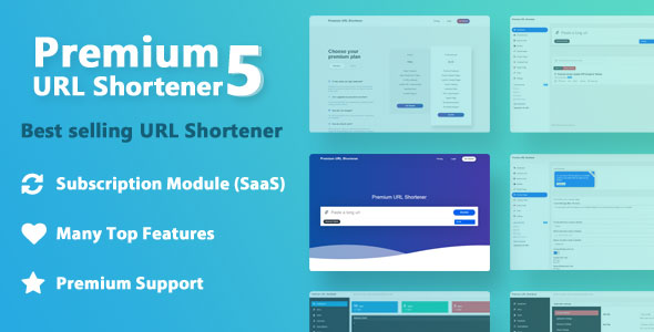 Premium URL Shortener v5.6.5