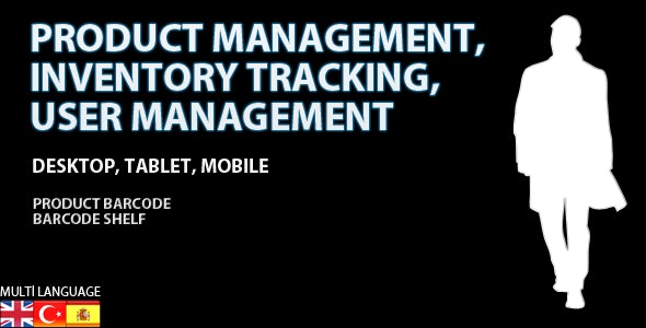 Inventory Tracking, Warehouse, Product and User Management