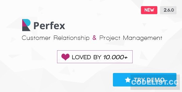 Perfex v2.6.0 - Powerful Open Source CRM 